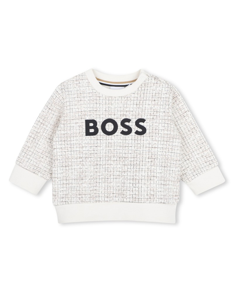 Sweat garçon Boss Ivory