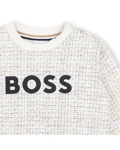 Sweat garçon Boss Ivory