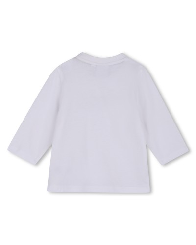 Tee-shirt garçon Boss Blanc
