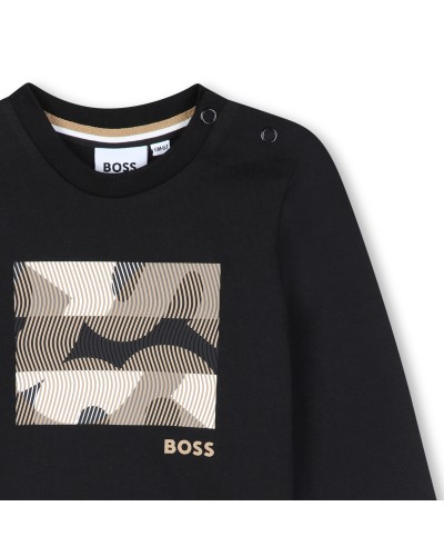 Tee-shirt garçon Boss Black