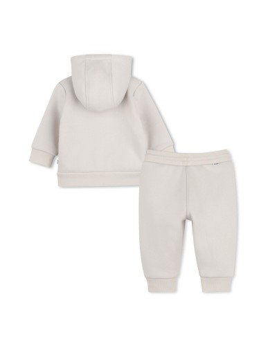 Ensemble garçon Boss Ecru Puce