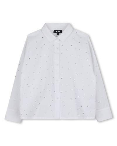 Chemise fille Dkny Blanc