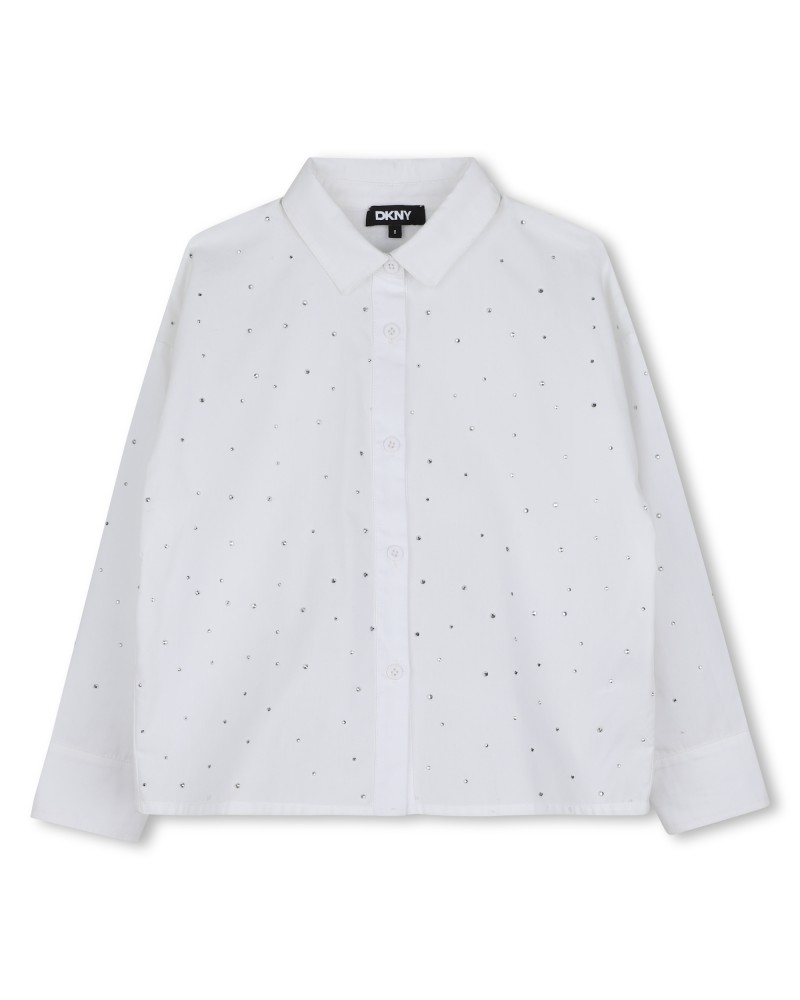 Chemise fille Dkny Blanc