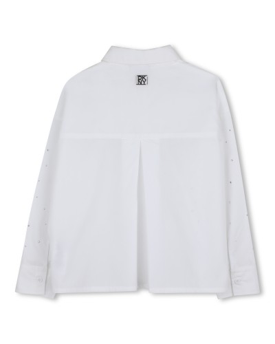 Chemise fille Dkny Blanc