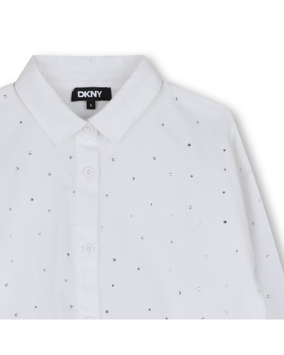 Chemise fille Dkny Blanc