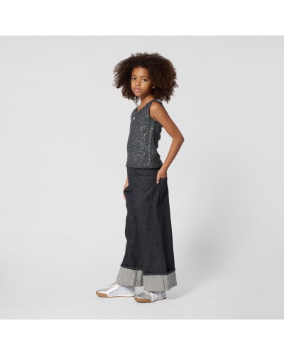 Pantalon fille Dkny Denim Black