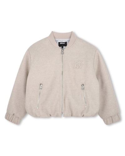 Blouson fille Dkny Beige Chine