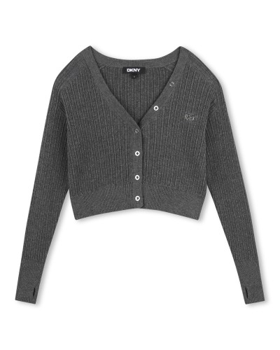Cardigan fille Dkny Gris Chine
