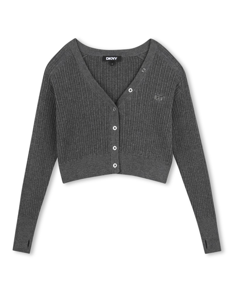 Cardigan fille Dkny Gris Chine