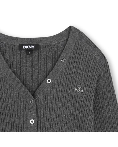 Cardigan fille Dkny Gris Chine