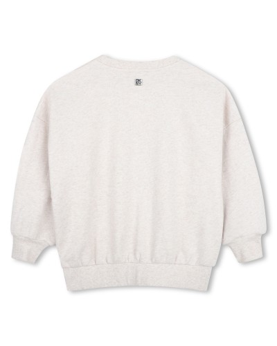 Sweat fille Dkny Beige Chine