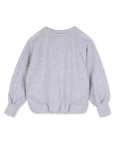 Sweat fille Dkny Gris Chine
