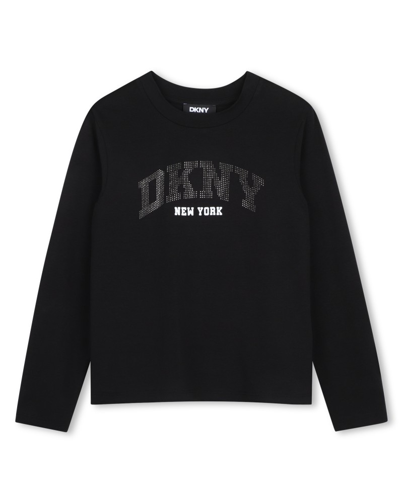 Tee-shirt fille Dkny Black