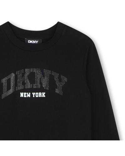 Tee-shirt fille Dkny Black