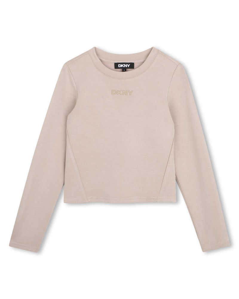 Tee-shirt fille Dkny Poussiere