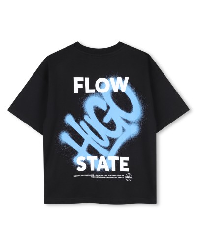 Tee-shirt garçon Hugo Black