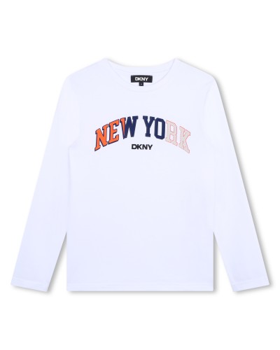 TEE-SHIRT MANCHES LONGUES DKNY