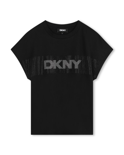 TEE-SHIRT MANCHES COURTES DKNY