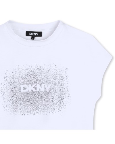 TEE-SHIRT MANCHES COURTES DKNY