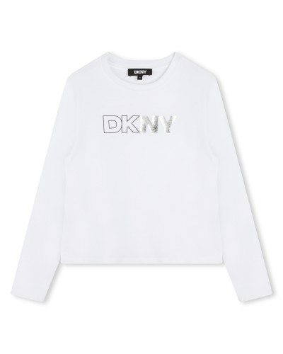 TEE-SHIRT MANCHES LONGUES DKNY