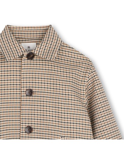 Manteau fille Kids Around Marron Fonce