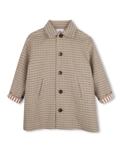 Manteau fille Kids Around Marron Fonce