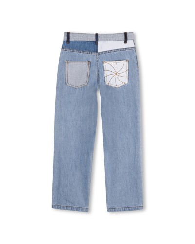 Pantalon fille Kids Around Denim Blue