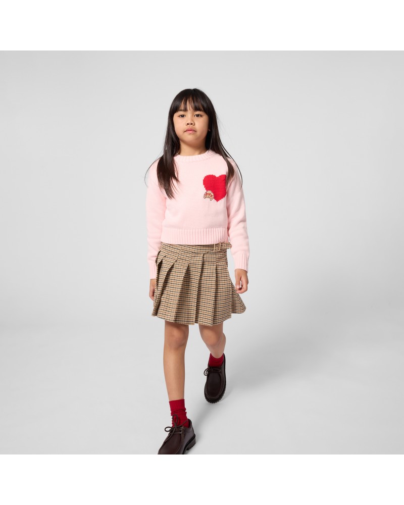Jupe fille Kids Around Marron Fonce