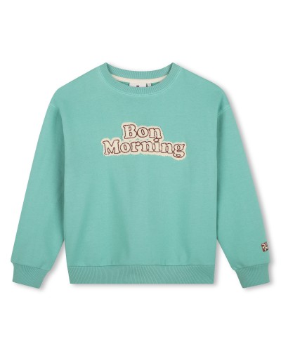 Sweat garçon Kids Around Light Green