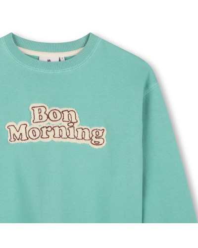 Sweat garçon Kids Around Light Green
