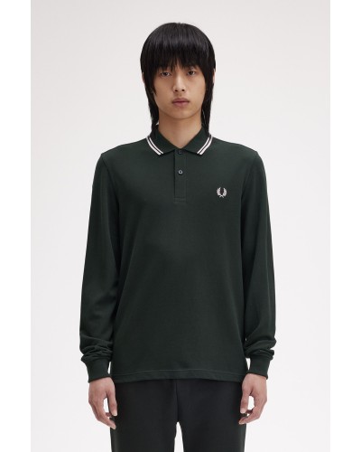 FRED PERRY POLO PIQUE MANCHES LONGUES 