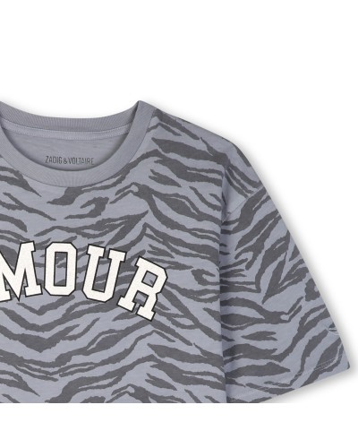 Tee-shirt fille Zadig&voltaire Storm Grey