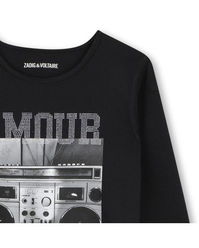 Tee-shirt fille Zadig&voltaire Black