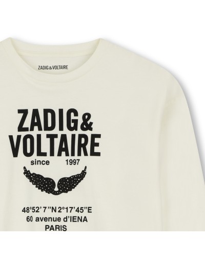 Tee-shirt fille Zadig&voltaire Milk