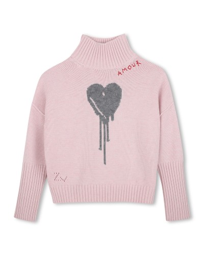 Pull fille Zadig&voltaire Pink Blush Chine