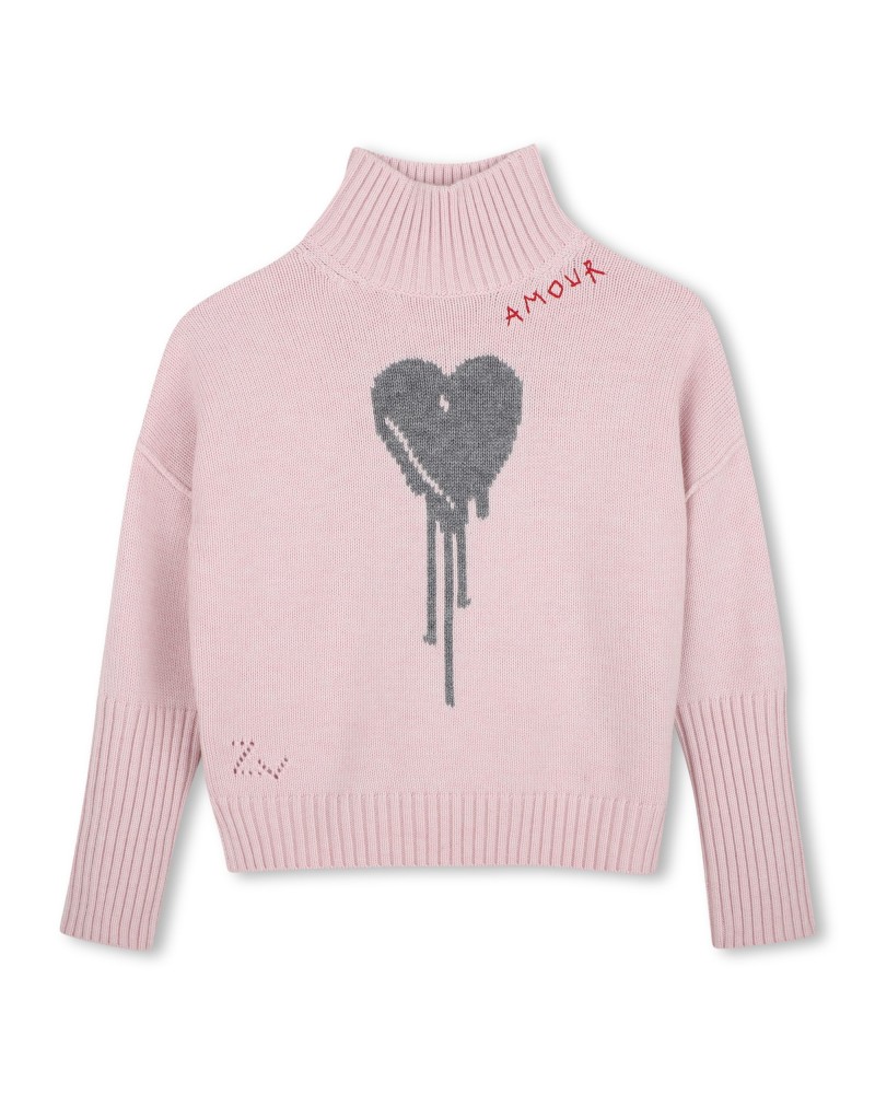 Pull fille Zadig&voltaire Pink Blush Chine