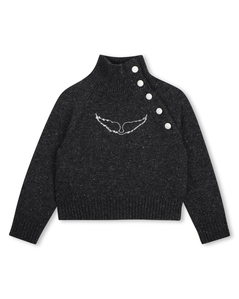 Pull fille Zadig&voltaire Gris Chine