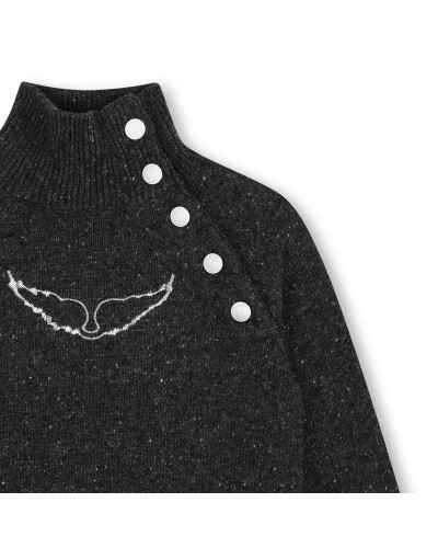 Pull fille Zadig&voltaire Gris Chine