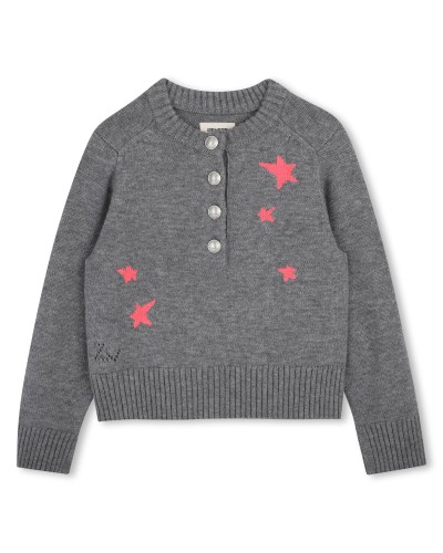 Pull fille Zadig&voltaire Gris Chine
