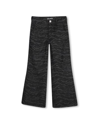 Pantalon fille Zadig&voltaire Denim Black