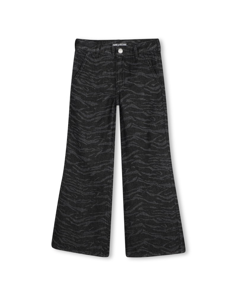 Pantalon fille Zadig&voltaire Denim Black