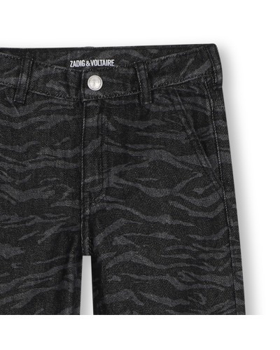 Pantalon fille Zadig&voltaire Denim Black