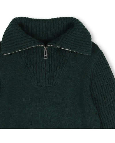 Pull garçon Zadig&voltaire Vert Treillis Chine