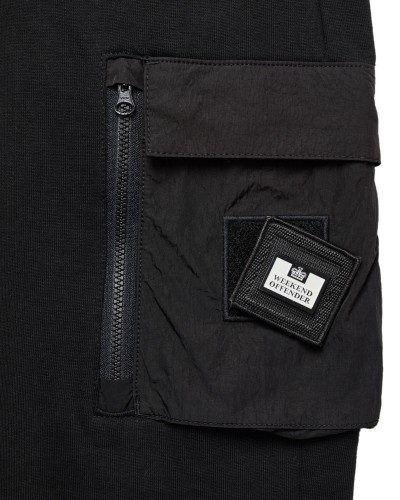 WEEK-END OFFENDER KIDS PANTALON JOGGING CARGO EN BI-MATIERE LIPPI