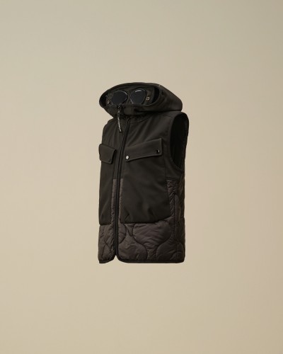 CP COMPANY VESTE SANS MANCHES EN SOFTSHELL