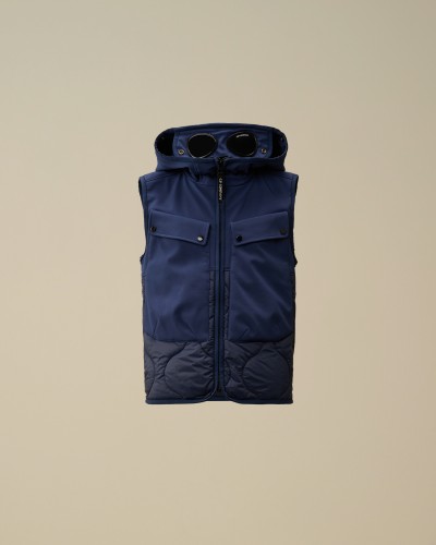 CP COMPANY VESTE SANS MANCHES EN SOFTSHELL
