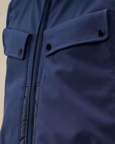 CP COMPANY VESTE SANS MANCHES EN SOFTSHELL