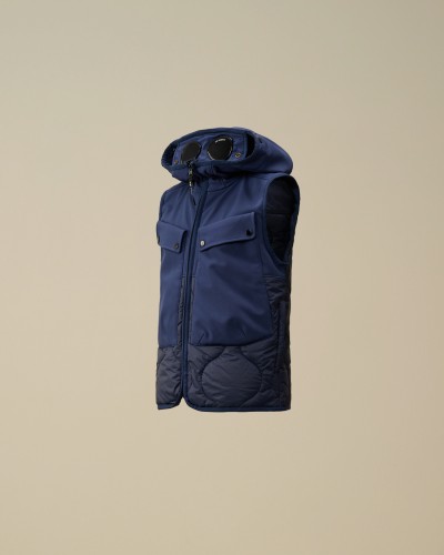 CP COMPANY VESTE SANS MANCHES EN SOFTSHELL
