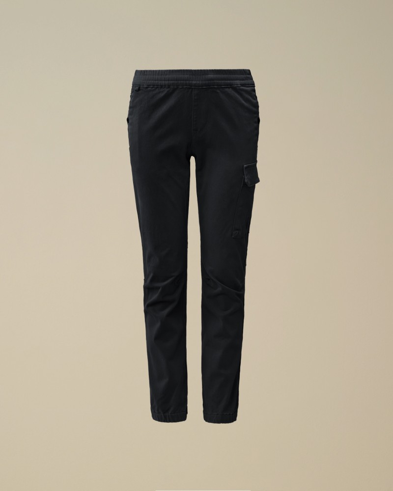 CP COMPANY PANTALON EN SATIN STRECH