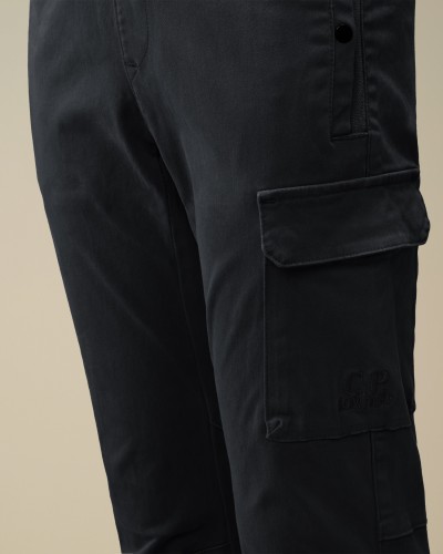 CP COMPANY PANTALON EN SATIN STRECH